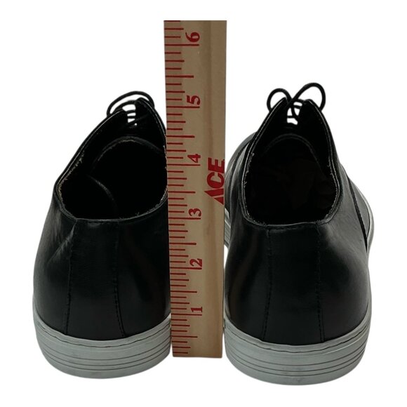 To Boot New York Black Leather Winters Low Top Sneakers Men’s 10.5 Casual Shoes - Picture 10 of 13